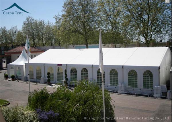 European Style Wedding Reception Tent Waterproof Canopy Tent PVC Fabric