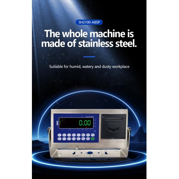 Customized SOHE A8SP Meter Printing Scale Instrument with Waterproof Sensor Display