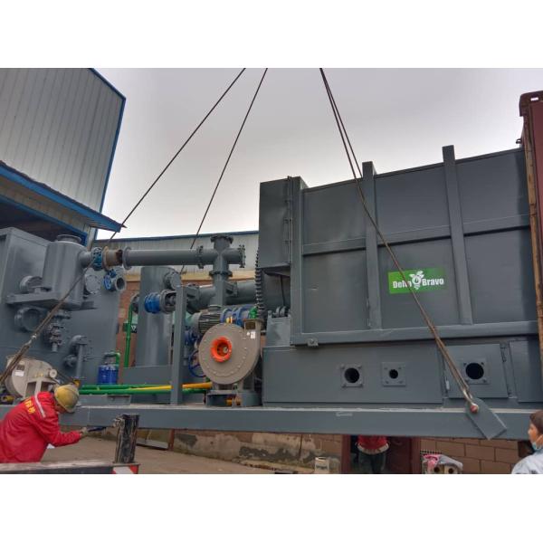 MJ-2 Model Skid Mounted Waste Plastics Pyrolysis Plant Weight KG 15000 kg