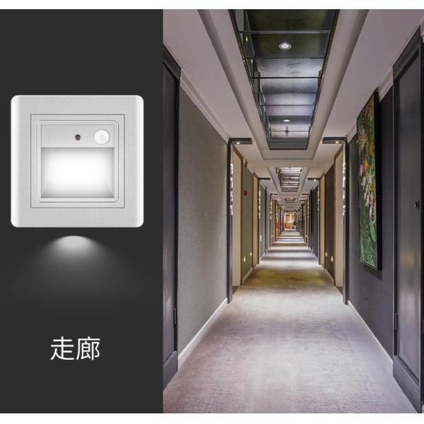 0.5W/2W PIR Sensor Step Night Light Stairs Wall Foot Light without DIY No