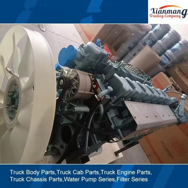 Sinotruk HOWO 371 WD615.47 Diesel Engine For HOWO 8x4 6x4 Dump Truck HW47150105 WD615