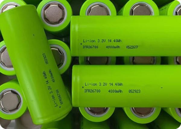 3.2V 4800mAh LiFePo4 Battery 14.4A Discharge 2000+ Cycles