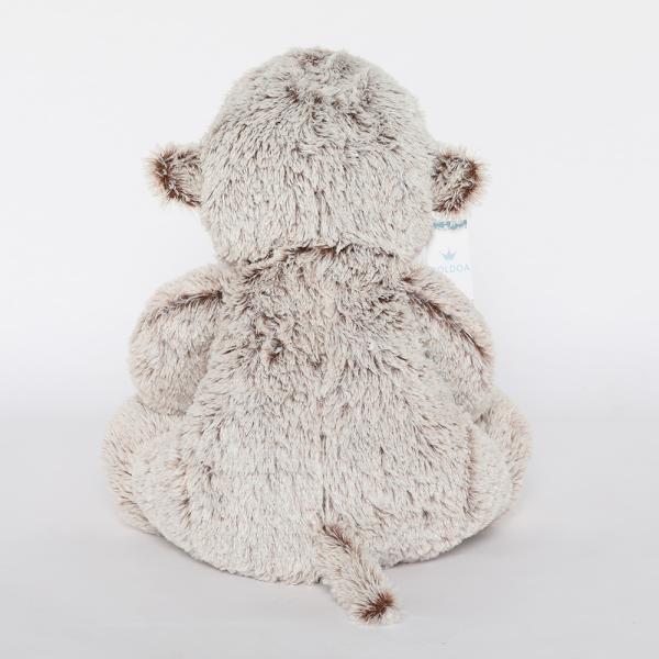 18 Inch Bright Pink Big Stuffed Monkey Plush Toy Soft Cotton High Quality PP Filling One Cutest Gifts Dogs Elephants Sloths