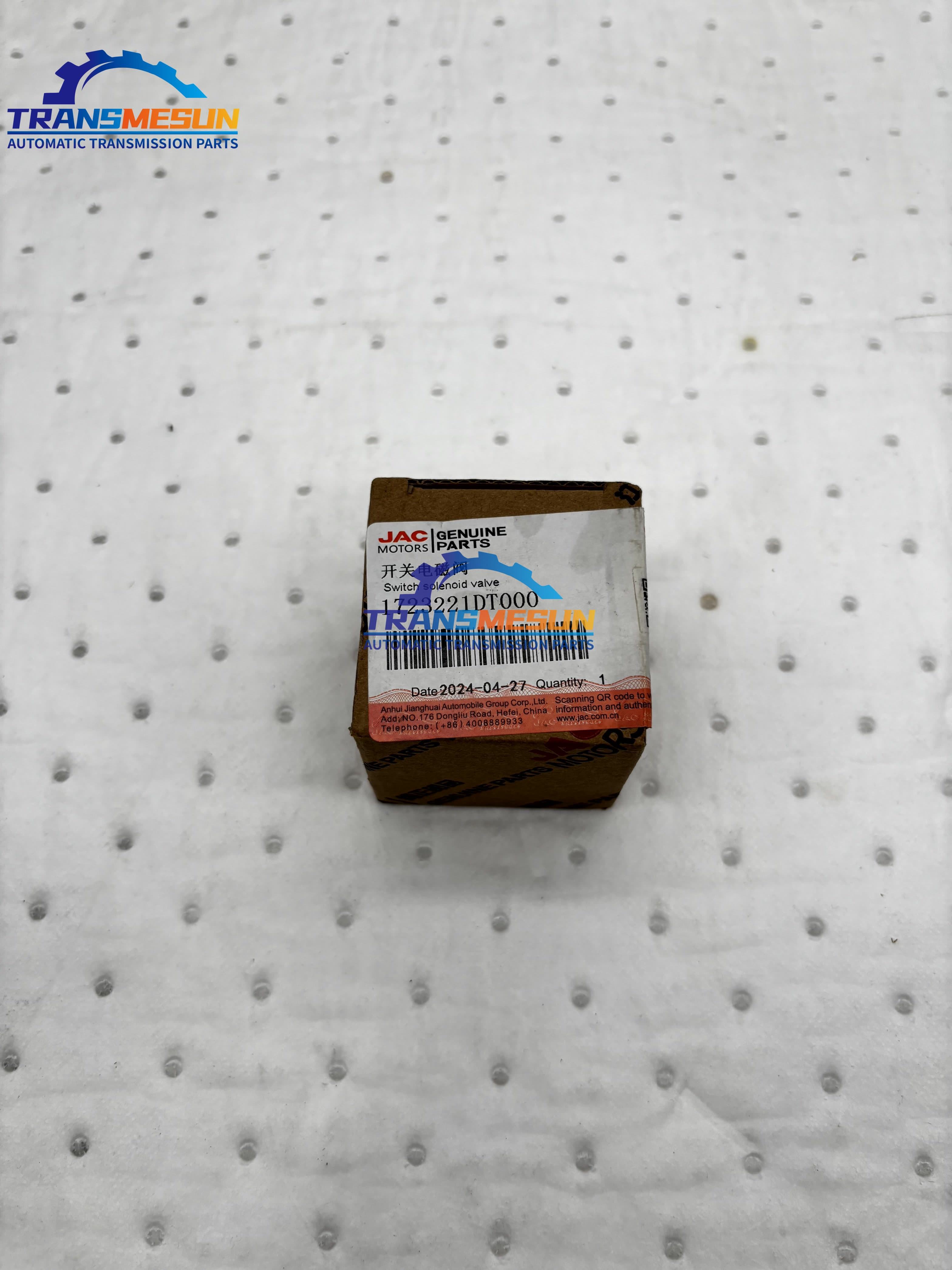 TRANSMESUN JAC Jiayue X7 2.0L DTF630 Transmission Control Solenoid Replacement
