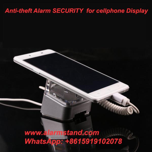 COMER for cellphone retail stores anti-theft alarm stands security display devices for cellphone retail stores