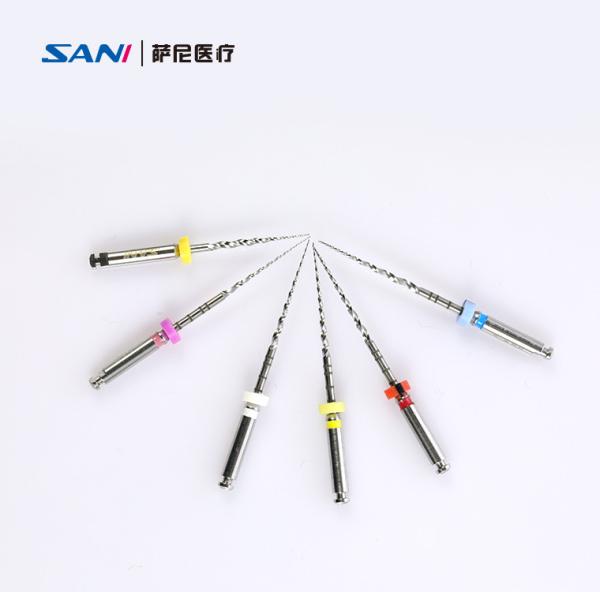 High Efficiency Rotary Endodontic Files with 5 Years Shelf Life and Optimal Torque 3.0N.cm in Multiple Lengths