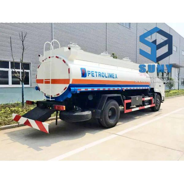 12000 Liters Oil Tank Truck 190 hp DONGFENG 4x2 Carbon Steel Fuel Tanker Vehicle