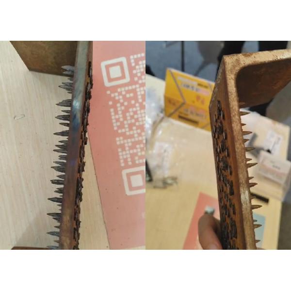 Collated Strip Nails 16MM Black Finish Concrete Drive Pins for Strong Penetration