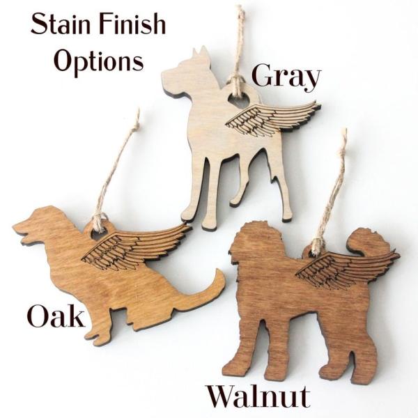 1/4 Baltic Birch Pet Loss Pet Bereavement Ornament Laser Cut