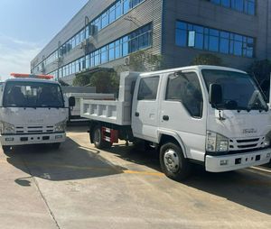 Isuzu Double Row Mini Dump Truck 3000L Dump Truck Factory Direct Supply