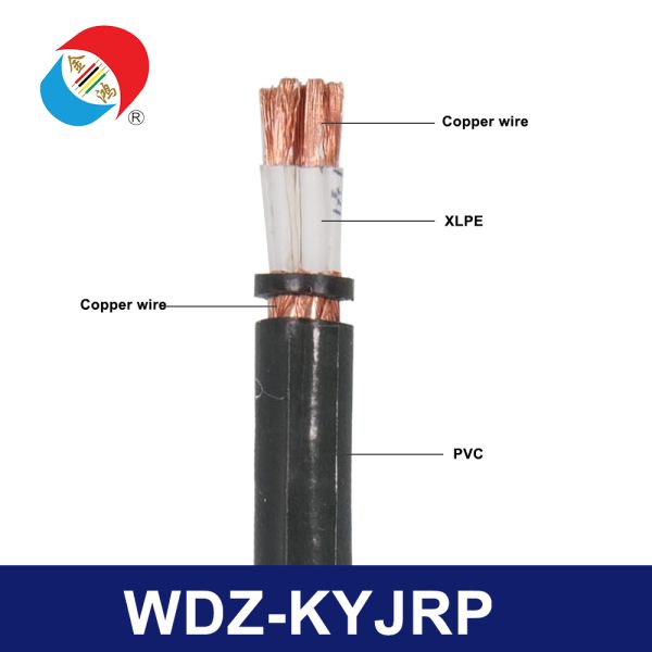 WDZ-KYJRP LSZH XLPE LV Armoured Cable 450/750V For Clean Signal Control