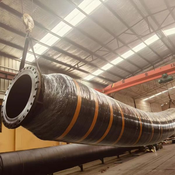 Impact Resistance Floating Dredge Pipe Robust Construction Dredging Rubber Hose