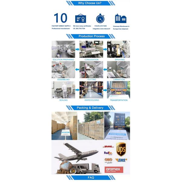 Антигена Ivd пробирки слюны диагноза золота Signo набор коллоидного носового быстрого испытывая