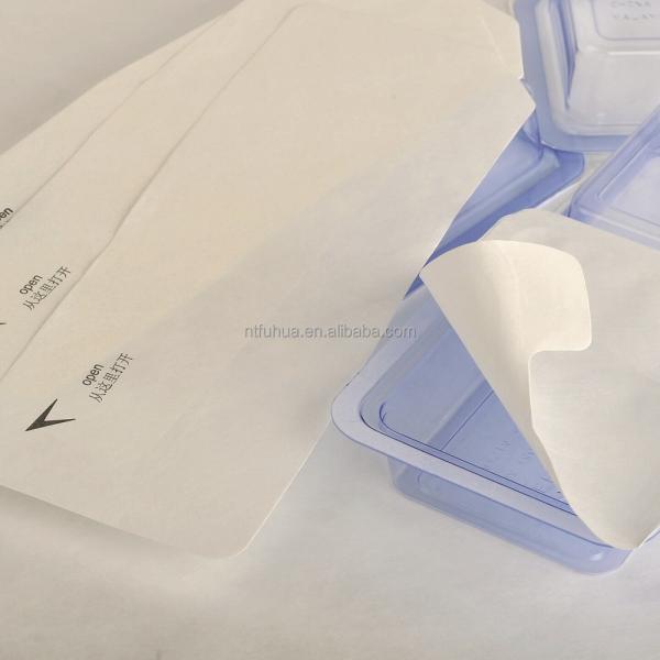 esterilização médica de 2fs 1059b 1073b que empacota a tampa de Tyvek com ISO 11607