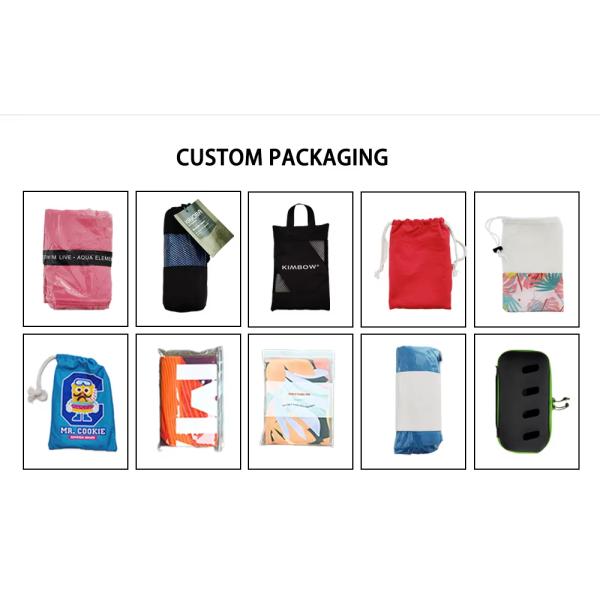 оптовый пользовательский размер вышивка микроволокно спортивное полотенце для спорта пользовательский логотип