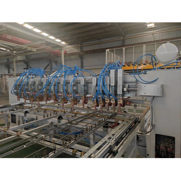 CNC Automatic Spot Welder Steel Bar Rebar Wire Mesh Fence Panel