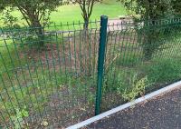 O PVC revestiu o cargo V Mesh Security Fencing do pêssego