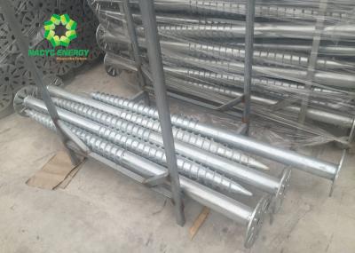 A terra solar do metal parafusa a âncora 76mm do quadro do metal da âncora conduz para fora o diâmetro