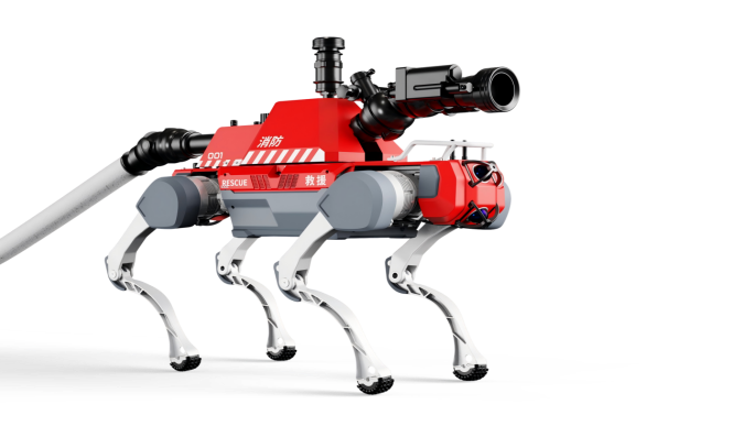 Fire Rescue Robot with All-terrain Operation All-weather Operation and Dynamic Obstacle Avoidance for Emergency Response