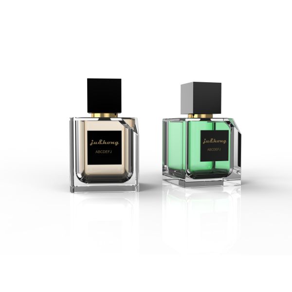 Diamond-Cut Zamak Perfume Cap with Multi-Faceted Geometric Design and Customizable Finishes