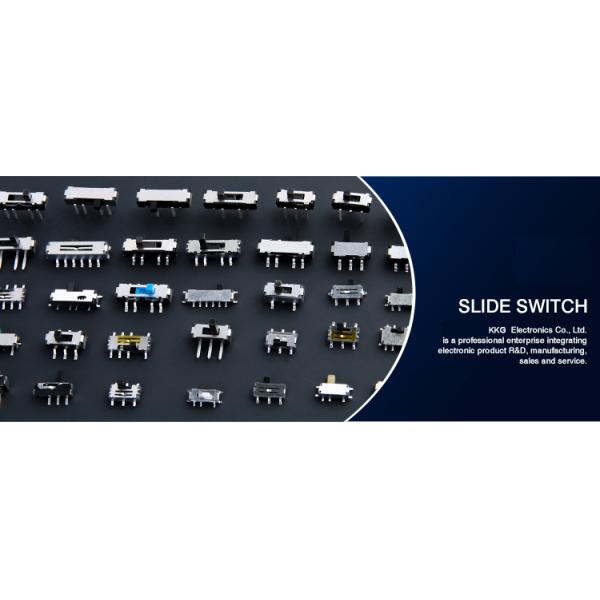 Переключатель скольжения DC50V 0.5A 2P2T миниатюрный прямоугольный