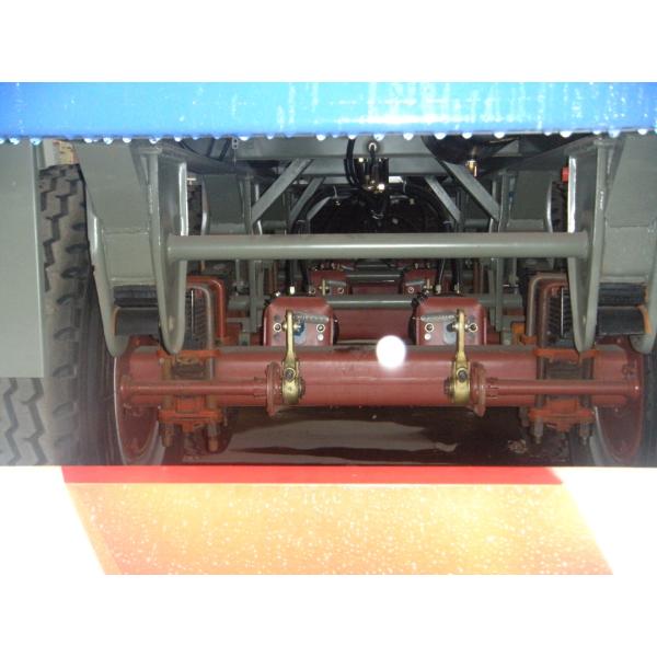 Carbon Steel Flatbed Lowboy Trailers , Large Flatbed Trailer With Color Optional