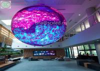 Affichage vidéo/texte/image Écran LED à sphère avec service avant et certification ISO