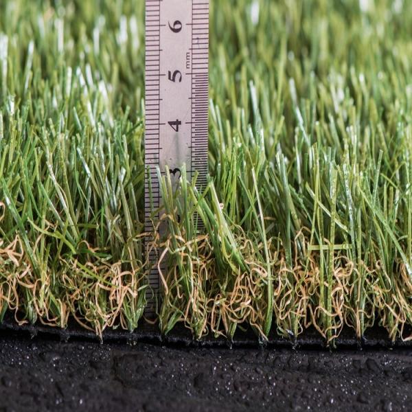 Plastic Artificial Grass Football Field Wall Decor Green