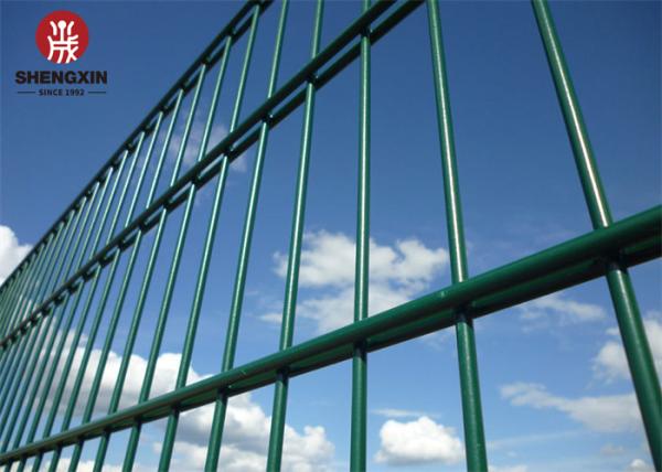 PVC Powder Painting 3.0m Metal Wire Fence 868 Twin Wire Mesh Fencing