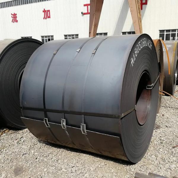 Black Low Carbon Steel Coil JIS S235JR Q235 Hot Rolled 6mm Thick