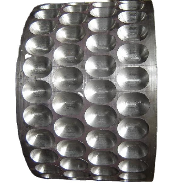 High Chrome Alloy Quenching Rollers Customized Shape for Briquette Machine Performance