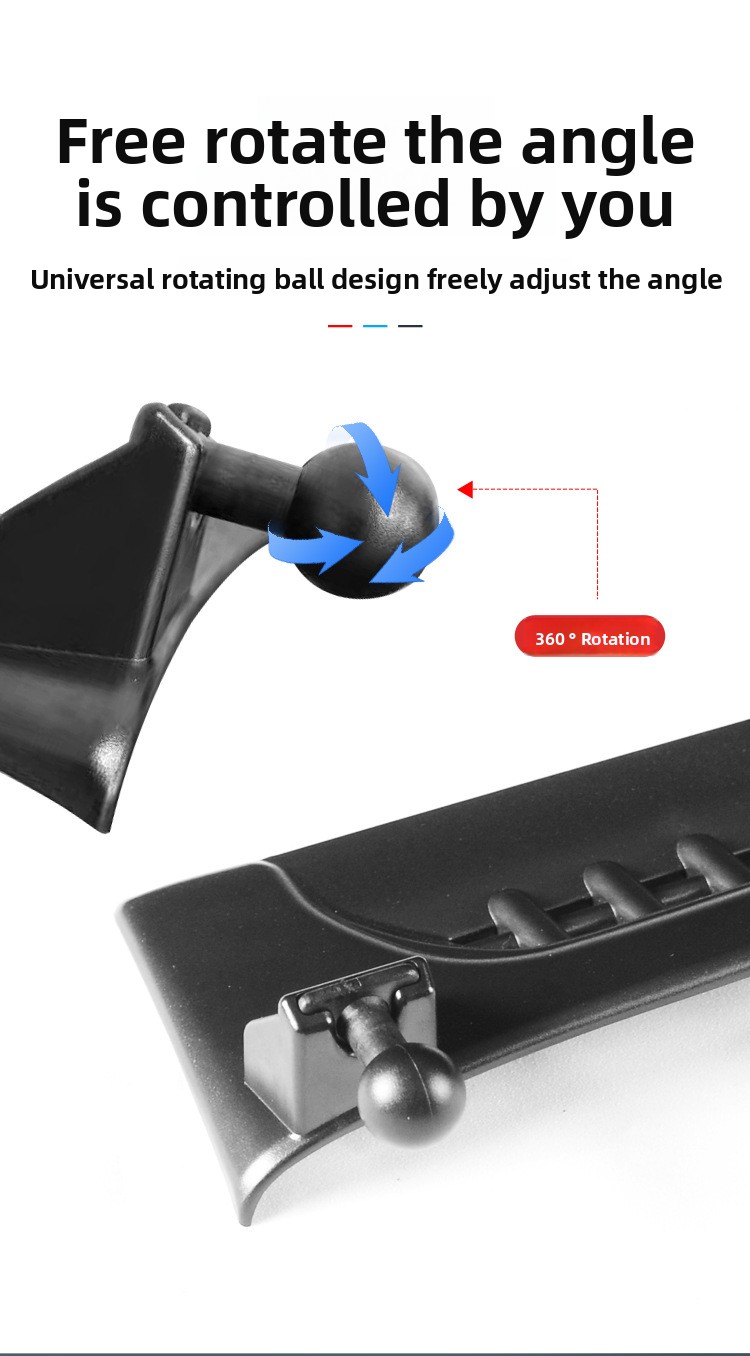 For 2024 for Ford Ranger Car Special Base Navigation Bracket ABS Snap-On Single Base