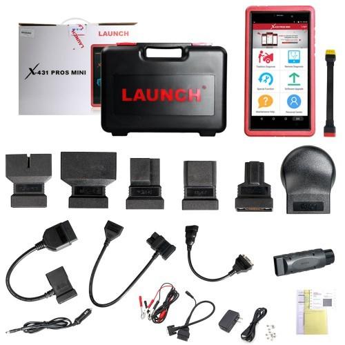 2019 diagnóstico do sistema múltiplo da almofada de Android do varredor dos PROFISSIONAIS X431 do lançamento X431 MINI & anos em linha da atualização da ferramenta do serviço dois