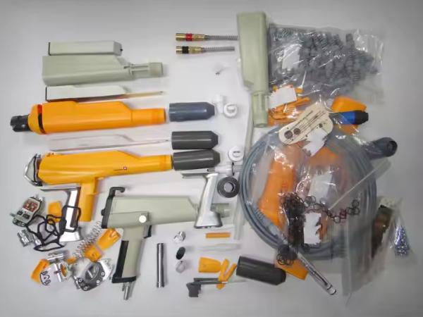 Custom Electrostatic Powder Coating Spray Gun Housing Polished OEM Design For Industrial Powder Coating Machine Various