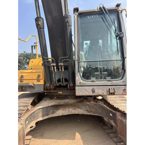 22ton Original Engine Used Volvo EC220 Excavators Earth Excavating Heavy Equipment