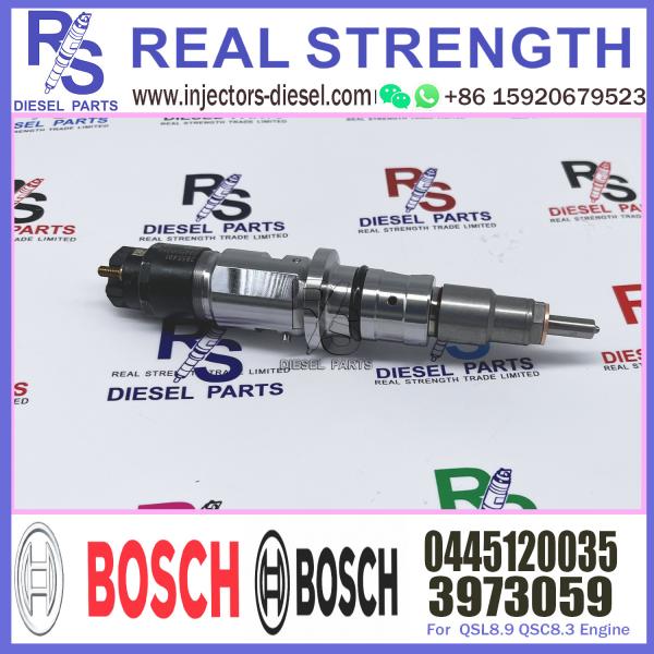 Machinery Diesel Engine Parts Common Rail Fuel Injector 5263306 3965750 4940171 0445120037 For Cummins 6CT 8.3L
