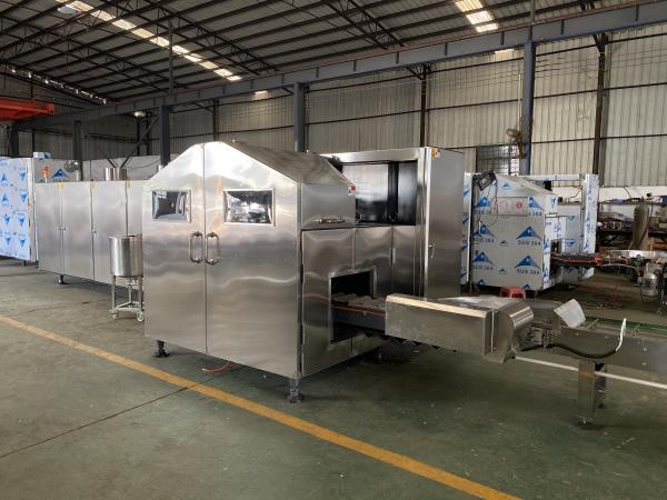 Linha de produção do cone de gelado do LPG