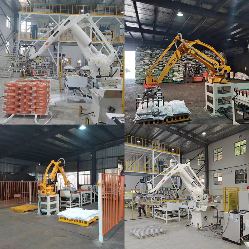 Robotic Palletizing System Custom Automation Solution