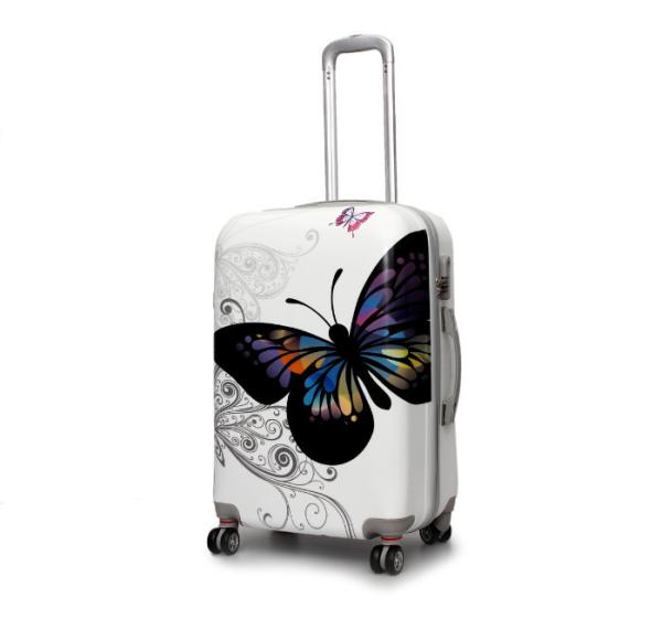 ABS PC travel trolley  luggage bag from China baigou factory