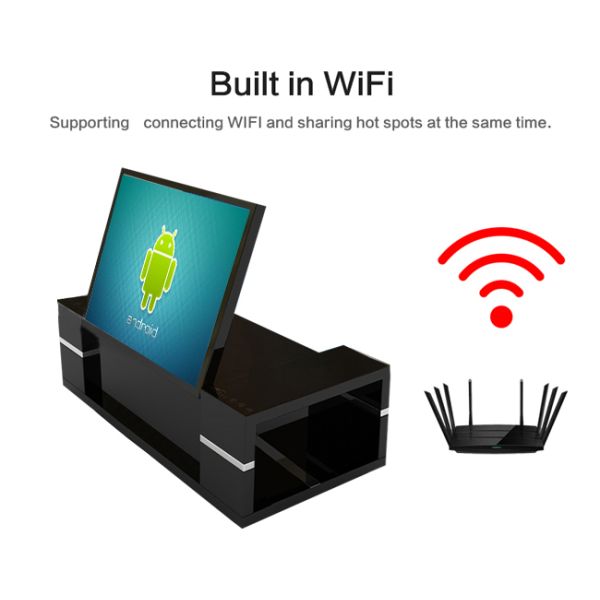 55 inch Manufacturer price smart home interactive touch screen desks for coffee shop advertising display