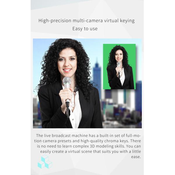 TYST Live Streaming Broadcast All-in-one Machine Portable 4K Version with VMIX Software