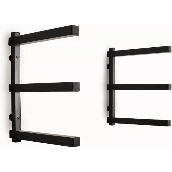 6 уровней Стенная стальная стойка для хранения деревянных лыж и труб