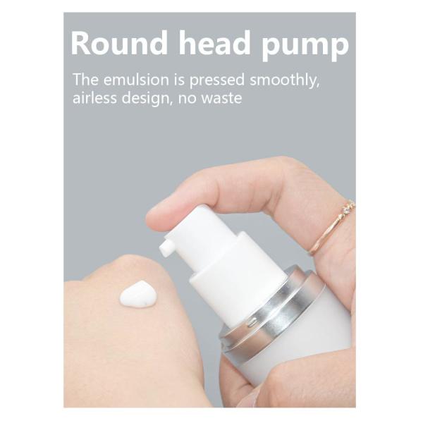 суть косметическое Skincare акриловой безвоздушной бутылки 15ml 30ml предварительная вакуумирует контейнер упаковки