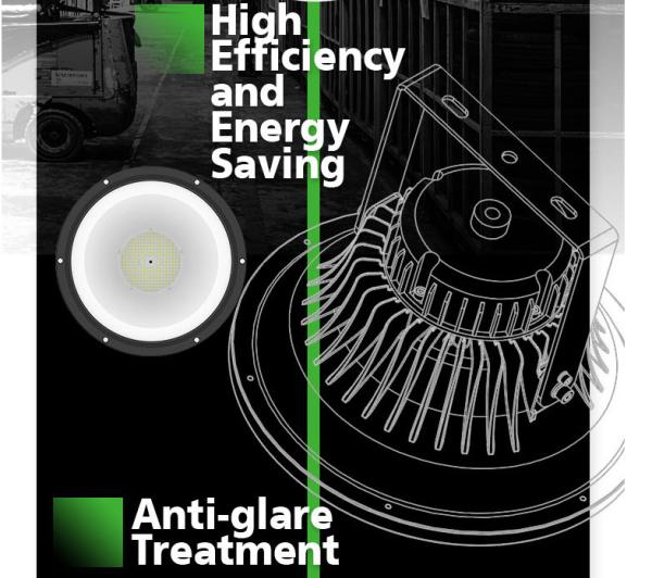 100w 6500k Warehouse 4ft Led Linear High Bay 12000 - 15000lm Luminous Flux