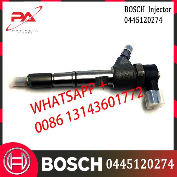 Injetor de combustível comum original 0445120274 do trilho 0445120217 0445120061 com bocal DLLA148P1524 para o caminhão do homem