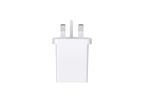 UK Plug Quick Charge 3.0 Wall Charger PC Fire Against Material