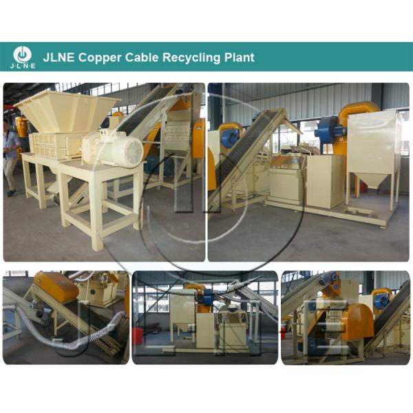 1000kg Automatic Operating Scrap Copper Recycling Plant Equipment