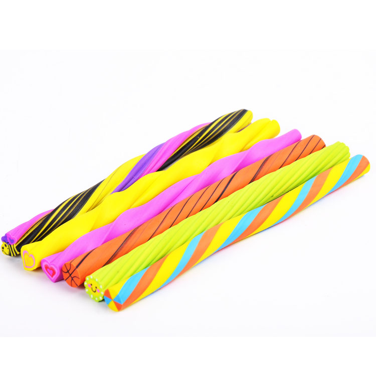 Promotion Shape Popular TPR Fancy School Cute Rope Twist Eraser