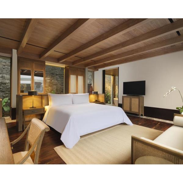 Тропический роскошный праздник/курортный отель на мебелях острова естественных тематических твердых деревянных винтажных