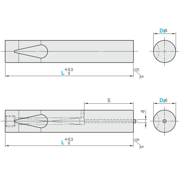 Le poinçon de serrure de la boule SKD11/SKH51 charge lourde/lumière masque le